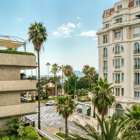 Ref 1408 - Back Croisette - Sea View For Rent Διαμέρισμα Κάννες
