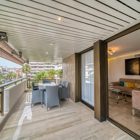 Ref 1408 - Back Croisette - Sea View For Rent Apartman *